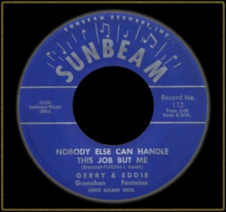 GERRY GRANAHAN &amp; EDDIE FONTAINE - NOBODY ELSE CAN HANDLE THIS JOB BUT ME_IC#002.jpg