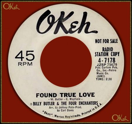 BILLY BUTLER &amp; THE FOUR ENCHANTERS - FOUND TRUE LOVE_IC#003.jpg