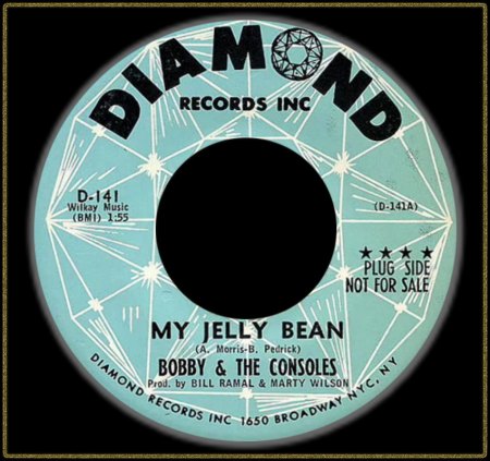 BOBBY &amp; THE CONSOLES - MY JELLY BEAN_IC#002.jpg