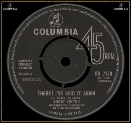 BOBBY VINTON - THERE I'VE SAID IT AGAIN_IC#003.jpg