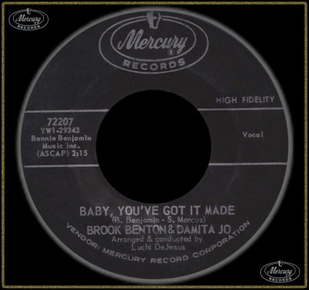BROOK BENTON &amp; DAMITA JO - BABY YOU'VE GOT IT MADE_IC#002.jpg