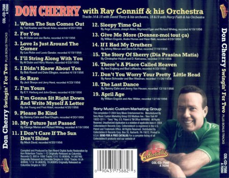 Don Cherry - Swingin' For Two - .jpg