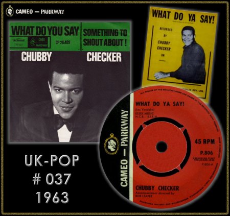 CHUBBY CHECKER - WHAT DO YA SAY_IC#001.jpg