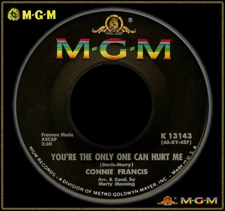CONNIE FRANCIS - YOU'RE THE ONLY ONE CAN HURT ME_IC#002.jpg