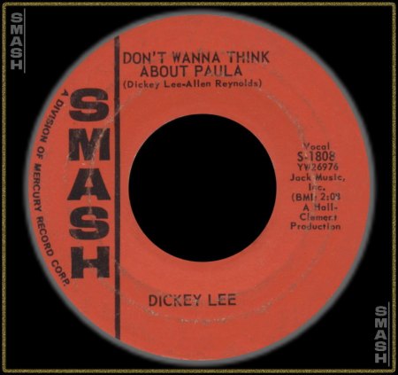 DICKEY LEE - DON'T WANNA THINK ABOUT PAULA_IC#002.jpg