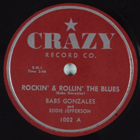 BABS GONZALES - Rockin' &amp; Rollin' The Blues -A-.JPG