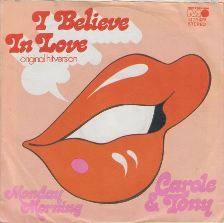 CAROLE &amp; TONY - I believe in love - CV VS -.jpg