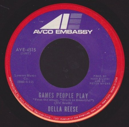 DELLA REESE - Games People Play -A-.JPG