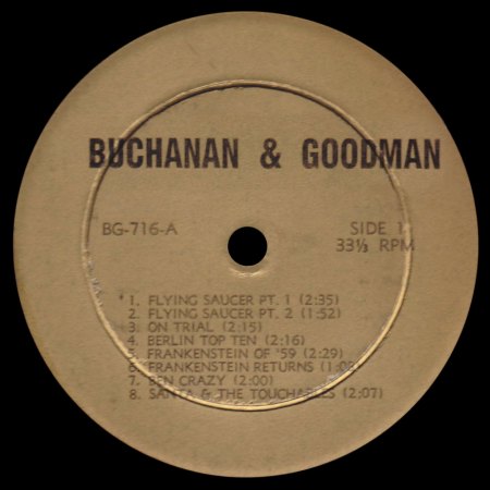 BUCHANAN &amp; GOODMAN LP THE FLYING SAUCER VOLUME ONE_IC#002.jpg