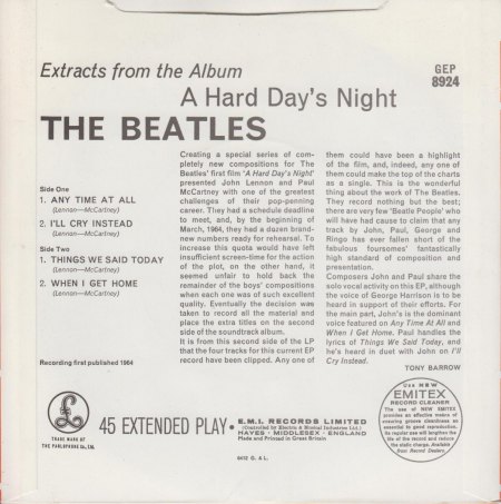 UK-BEATLES-EP A HARD DAYS NIGHT -B-.jpg