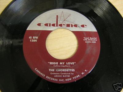 CHORDETTES - Eddie my love -2.JPG