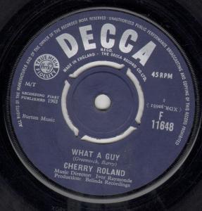 Roland,Cherry04What A Guy Decca F 11648.jpg