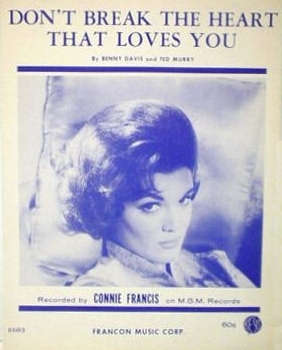 Connie Francis_Don't Break The Heart That Loves You_Sheet.jpg