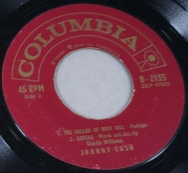 JOHNNY CASH - COLUMBIA EP'S