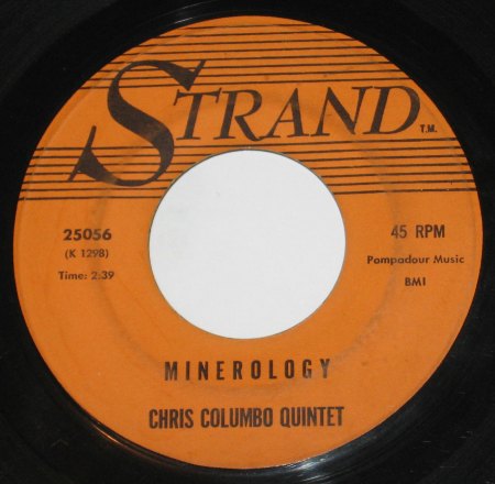 CHRIS COLUMBO QUINTET - Minerology -B-.JPG