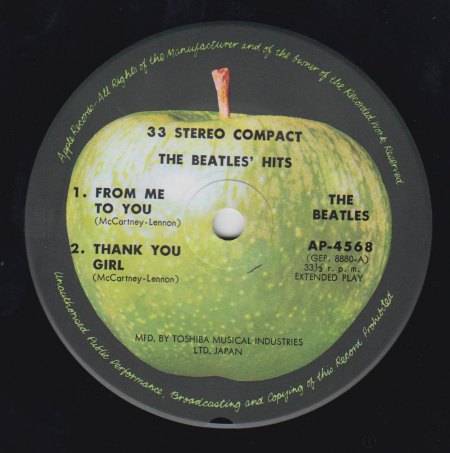 JP-BEATLES-EP - Beatles Hits -A-.jpg