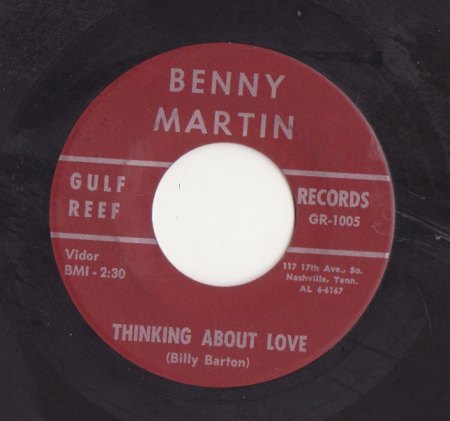 Martin, Benny - Thinking about love.jpg