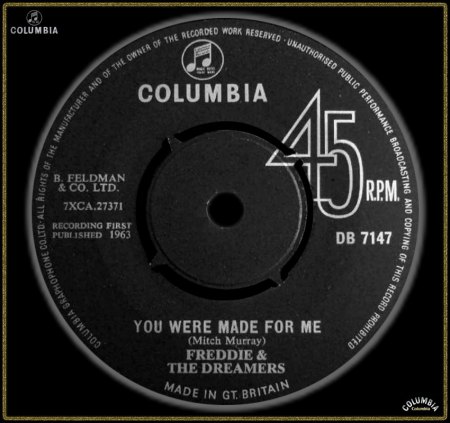 FREDDIE &amp; THE DREAMERS - YOU WERE MADE FOR ME_IC#002.jpg