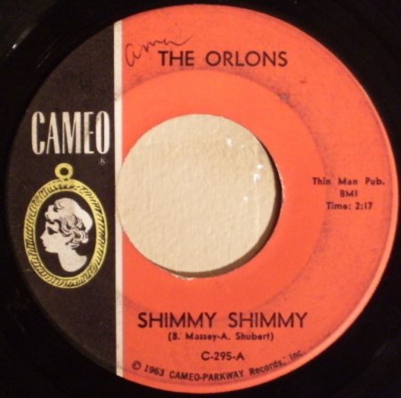 ORLONS - Shimmy Shimmy -B-.jpg