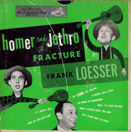 Homer &amp; Jethro - Francture Frank Loesser Doppel-EP_Bildgröße ändern.jpg