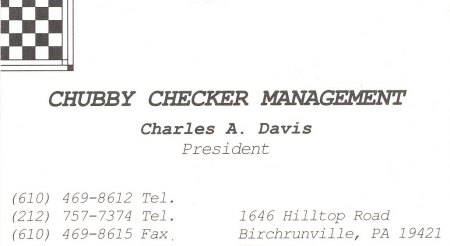 Checker, Chubby - Visitenkarte.jpg
