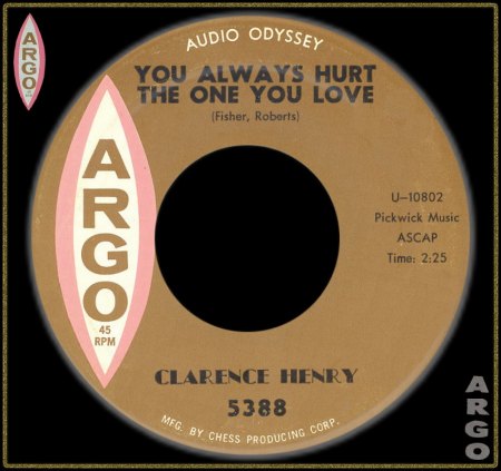 CLARENCE FROGMAN HENRY - YOU ALWAYS HURT THE ONE YOU LOVE_IC#002.jpg