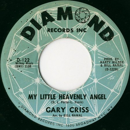 GARY CRISS-MY LITTLE HEAVENLY ANGEL(DIAMOND 122).jpg