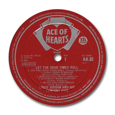 Louis Jordan - LP Ace Of Hearts - LabelA.JPG