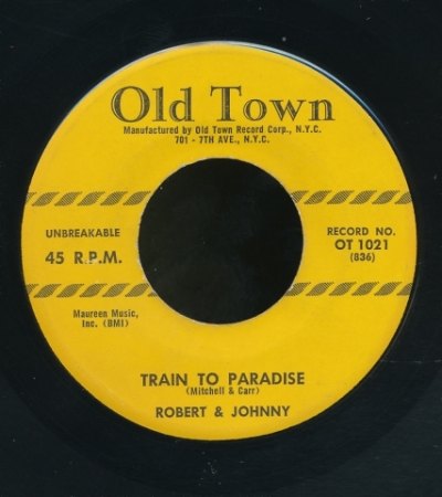 ROBERT &amp; JOHNNY - Train to paradise -A3-.JPG