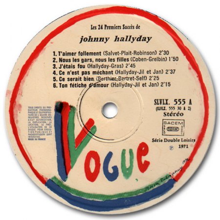 Johnny Hallyday - 24 Premiers Succes - LabelB.jpg
