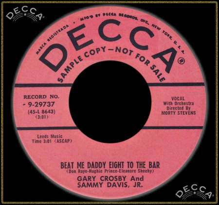 GARY CROSBY &amp; SAMMY DAVIS JR. - BEAT ME DADDY EIGHT TO THE BAR_IC#003.jpg