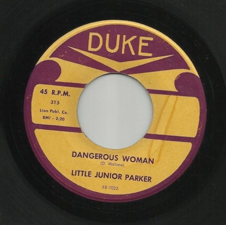 JUNIOR PARKER - Dangerous Woman -A-.JPG