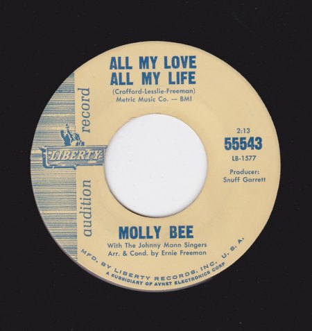 MOLLY BEE - All my love, all my life -B-.JPG