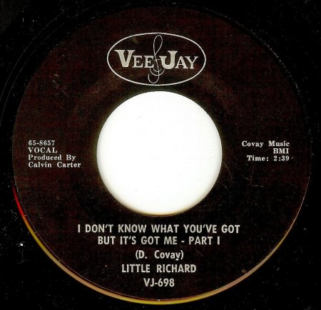 Little Richard - I don't know what you've got but it's got me - Part 1 &amp; 2 (with Jimi Hendrix).jpg