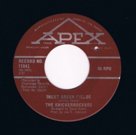 KNICKERBOCKERS - Sweet Greenfield -B-.jpg