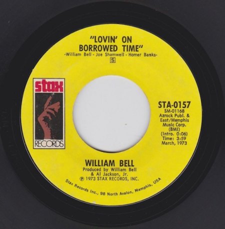 WILLIAM BELL - Lovin and borrowed time -B-.jpg