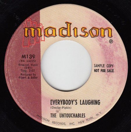 UNTOUCHABLES - Everybody's Laughing -B-.JPG