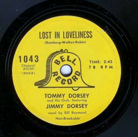 TOMMY &amp; JIMMY DORSEY - Lost in loveliness -A-.JPG
