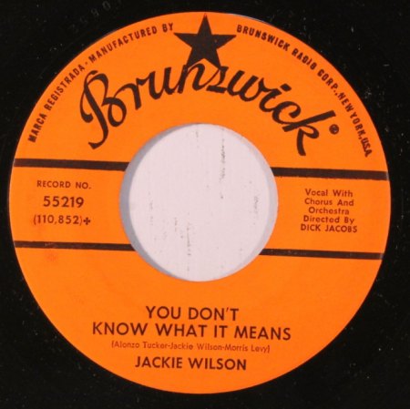 JACKIE  WILSON- You don't know what it means -A-.JPG
