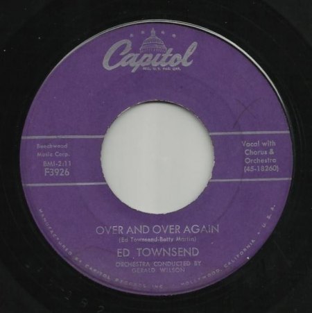 ED TOWNSEND - Over and over again -B-.JPG