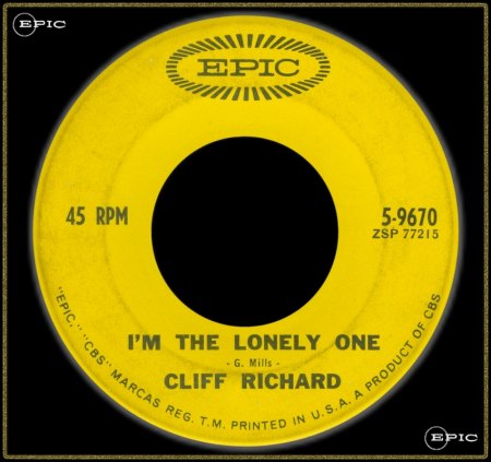 CLIFF RICHARD - I'M THE LONELY ONE_IC#003.jpg
