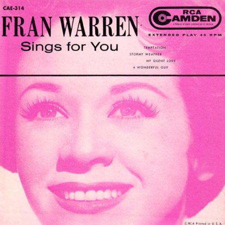 Warren, Fran - Sings for You.jpg