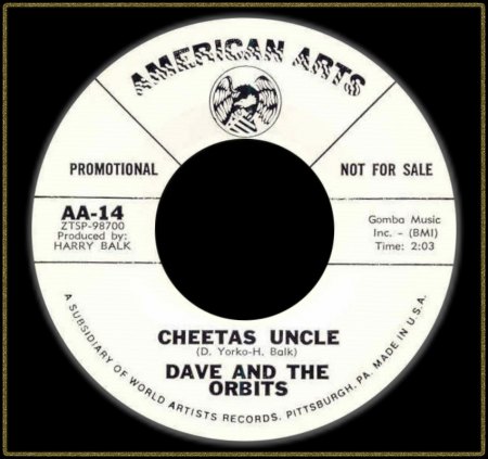 DAVE &amp; THE ORBITS - CHEETAS UNCLE_IC#004.jpg
