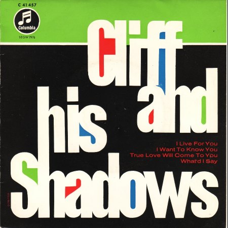 CLIFF RICHARD &amp; THE SHADOWS COLUMBIA (D) EP C 41457_IC#002.jpg