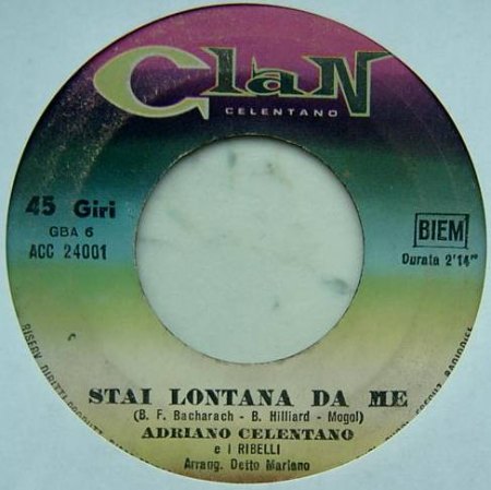 Adriano Celentao - Stai lontana da me.jpg