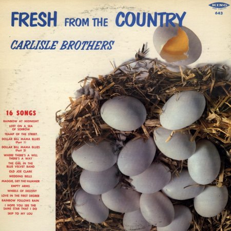 Carlisle Brothers - Fresh drom the Country  - king_643_cover_Bildgröße ändern.jpg