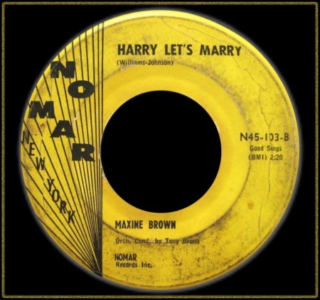 MAXINE BROWN - HARRY LET'S MARRY_IC#002.jpg