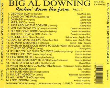 Downing, Al ''Big'' - Rockin' down the farm Vol 1 (2).jpg
