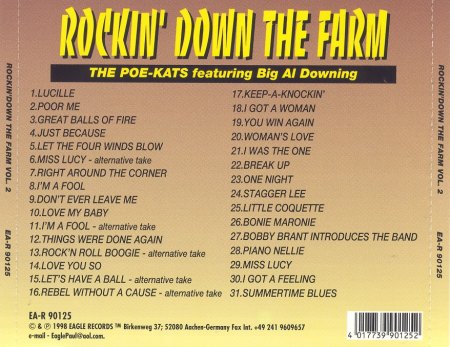 Downing, Al ''Big'' - Rockin' down the farm Vol 2 1998.jpg