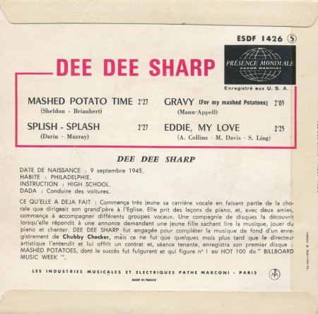 Sharp, Dee Dee - Mashed potato time EP (2).JPG